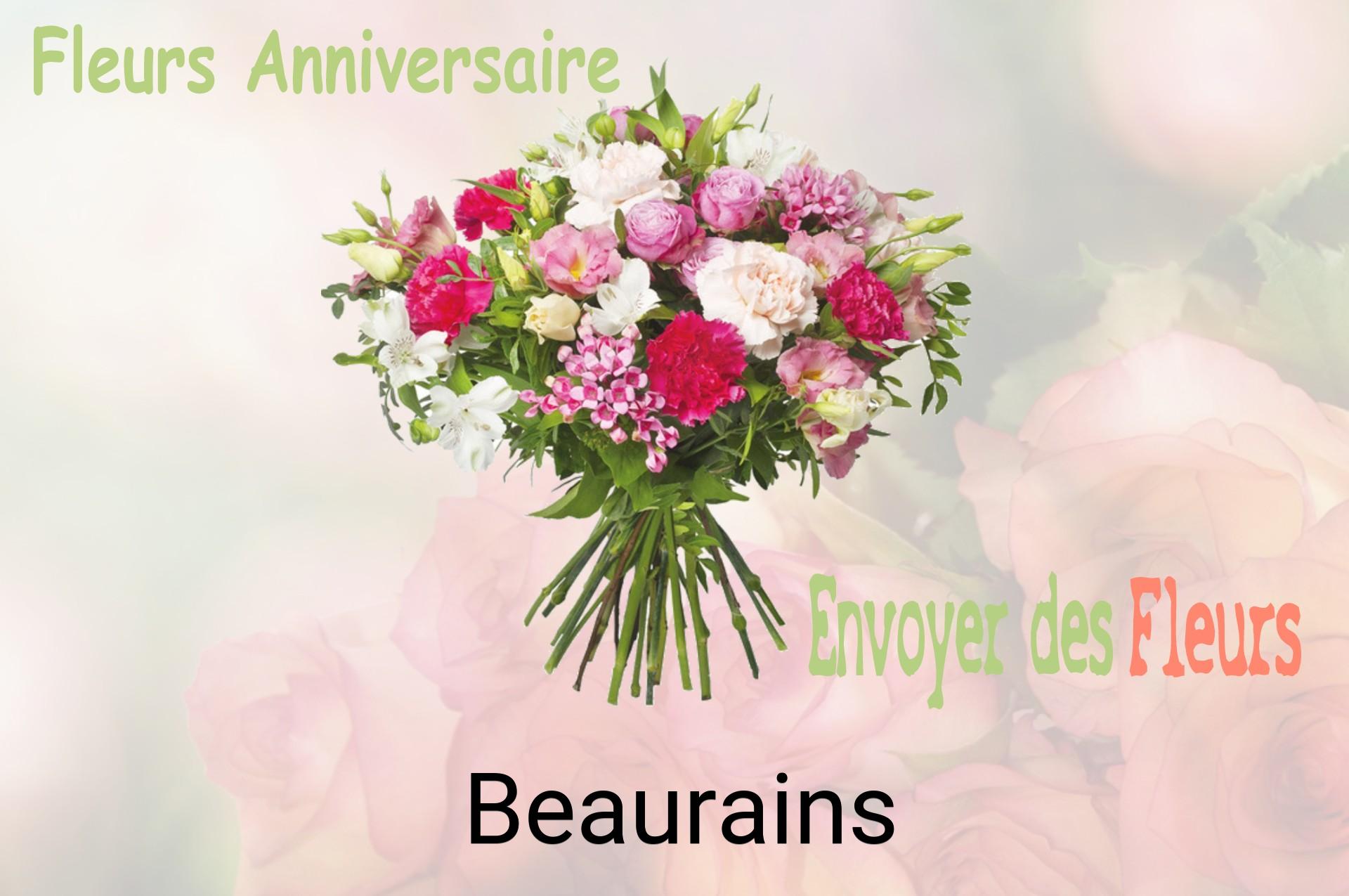 Bouquet de fleurs d’anniversaire livré à Beaurains